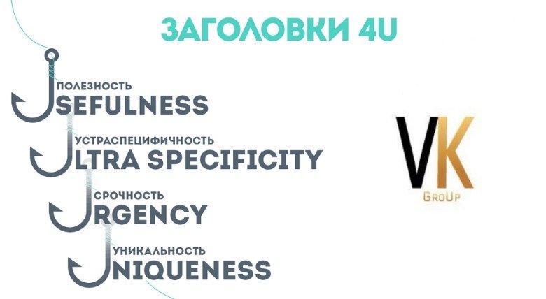ПРАВИЛО НАПИСАНИЯ ЗАГОЛОВКА (4U)